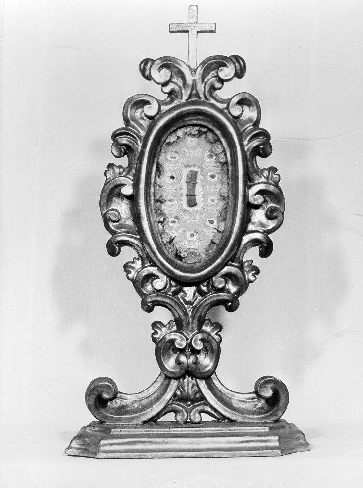 reliquiario, serie - ambito italiano (sec. XVIII)
