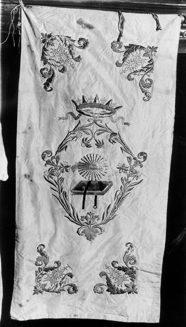 coperta di dipinto - ambito italiano (sec. XIX)