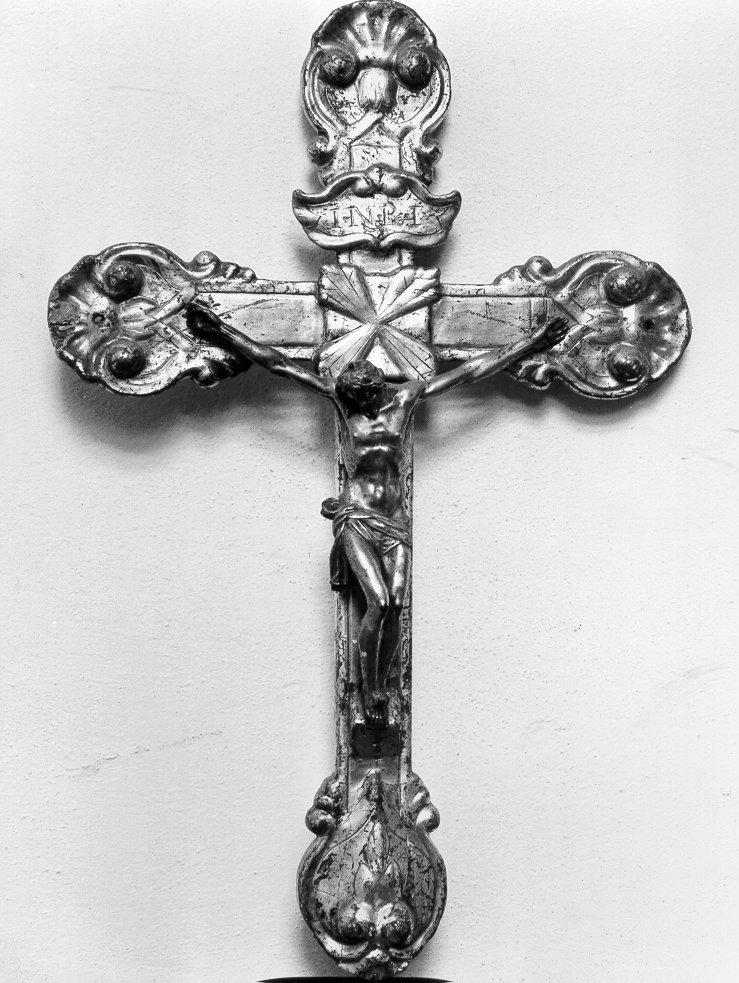 Cristo crocifisso (croce) - ambito italiano (fine sec. XVI, sec. XVIII)