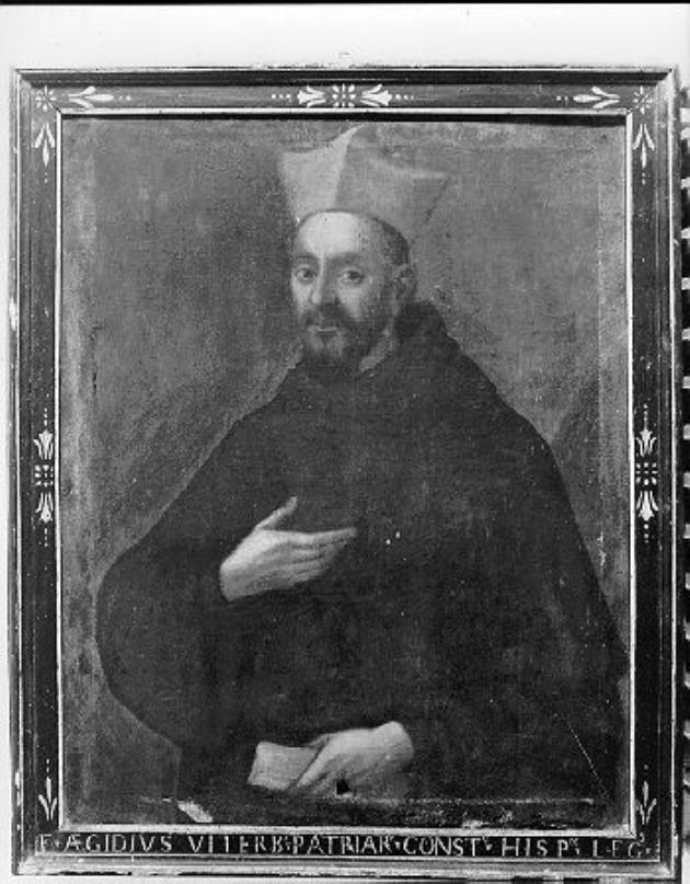 F. Egidio da Viterbo, Ritratto di frate agostiniano (dipinto) - ambito Italia centrale (sec. XVII)