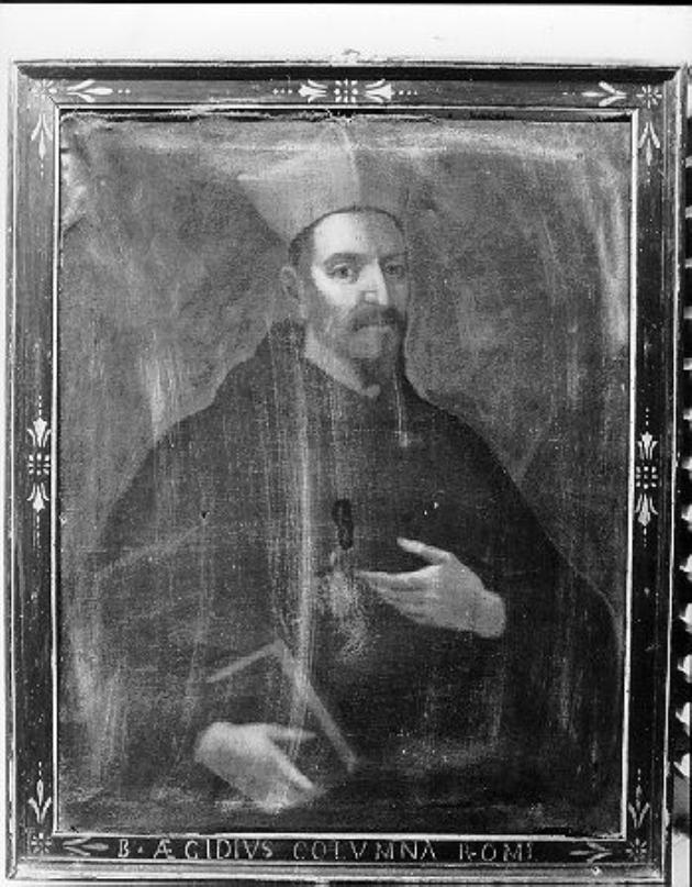 Frate Egidio Colonna, Ritratto di frate agostiniano (dipinto) - ambito Italia centrale (sec. XVII)