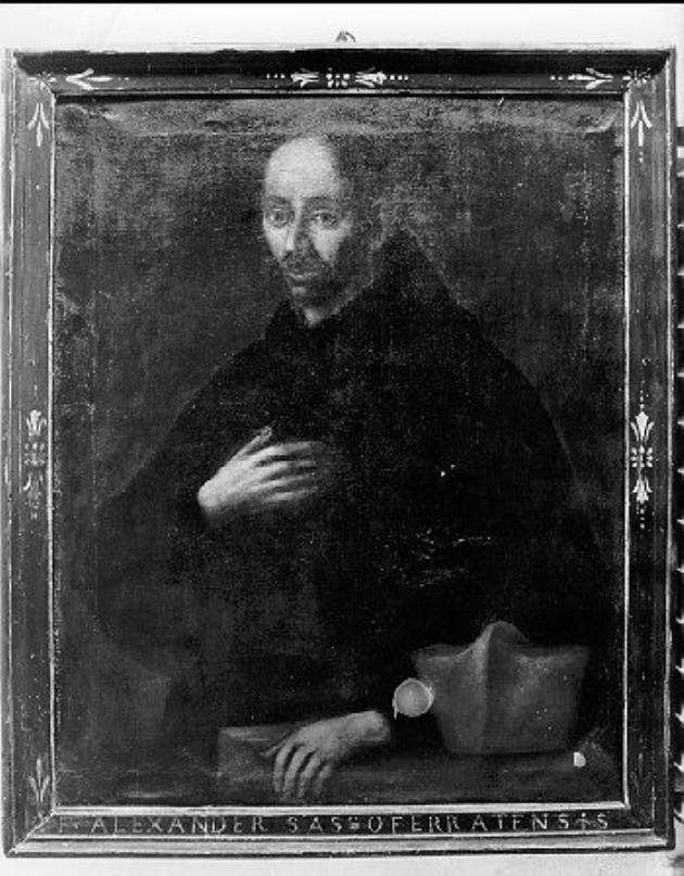 Frate Alessandro da Sassoferrato, Ritratto di frate agostiniano (dipinto) - ambito Italia centrale (sec. XVII)