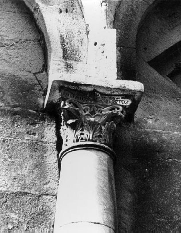 capitello - ambito pisano (prima metà sec. XII)