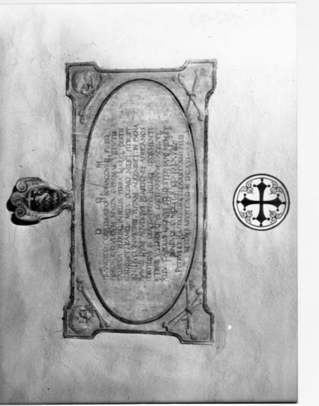 lapide - ambito pisano (sec. XVII)