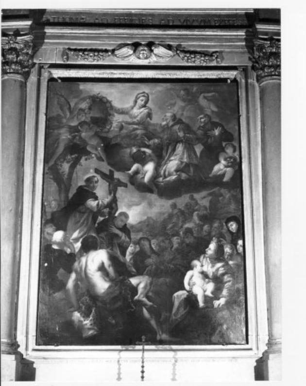 predica di San Vincenzo Ferreri (dipinto) di Dandini Cesare (prima metà sec. XVII)