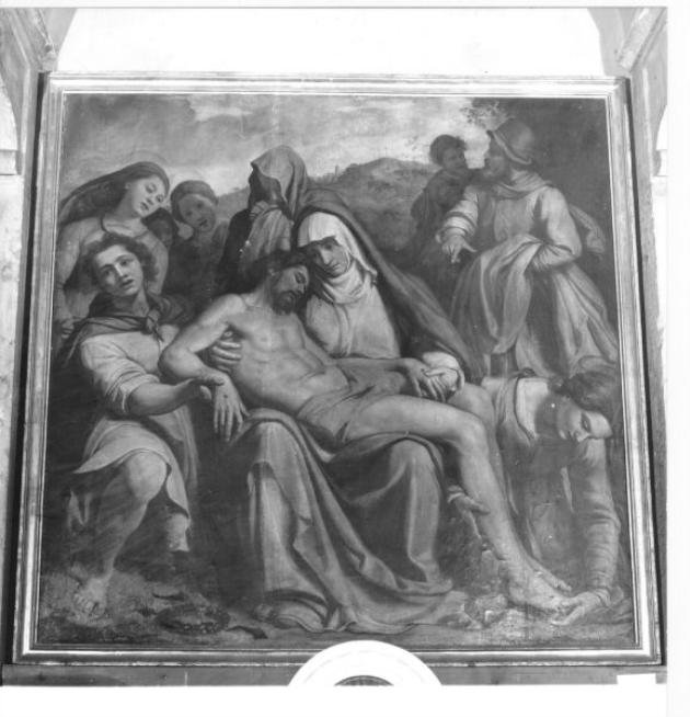 pietà (dipinto) di Santi di Tito (sec. XVI)