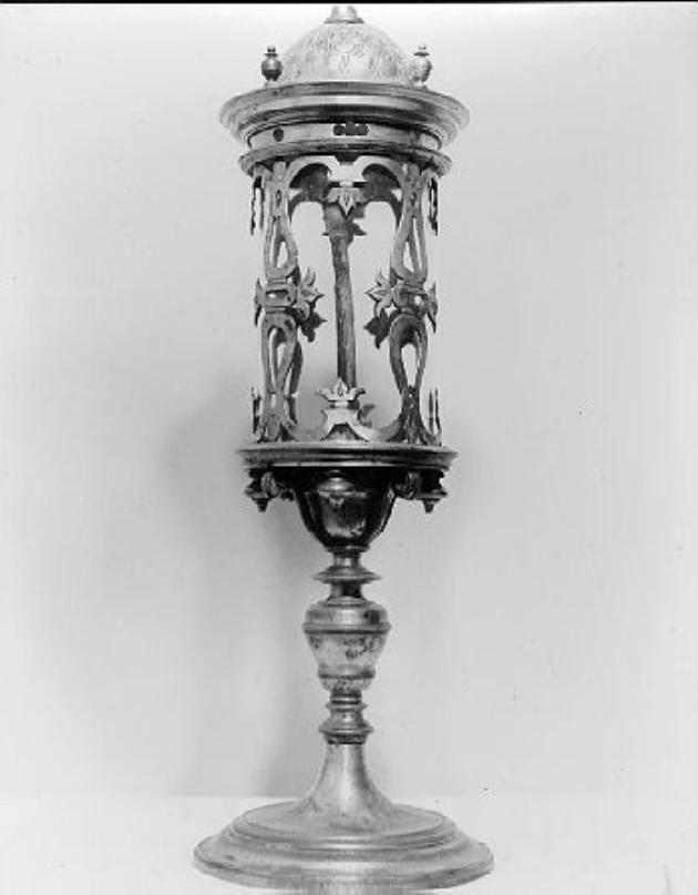 reliquiario - ambito italiano (fine/inizio secc. XVII/ XVIII)