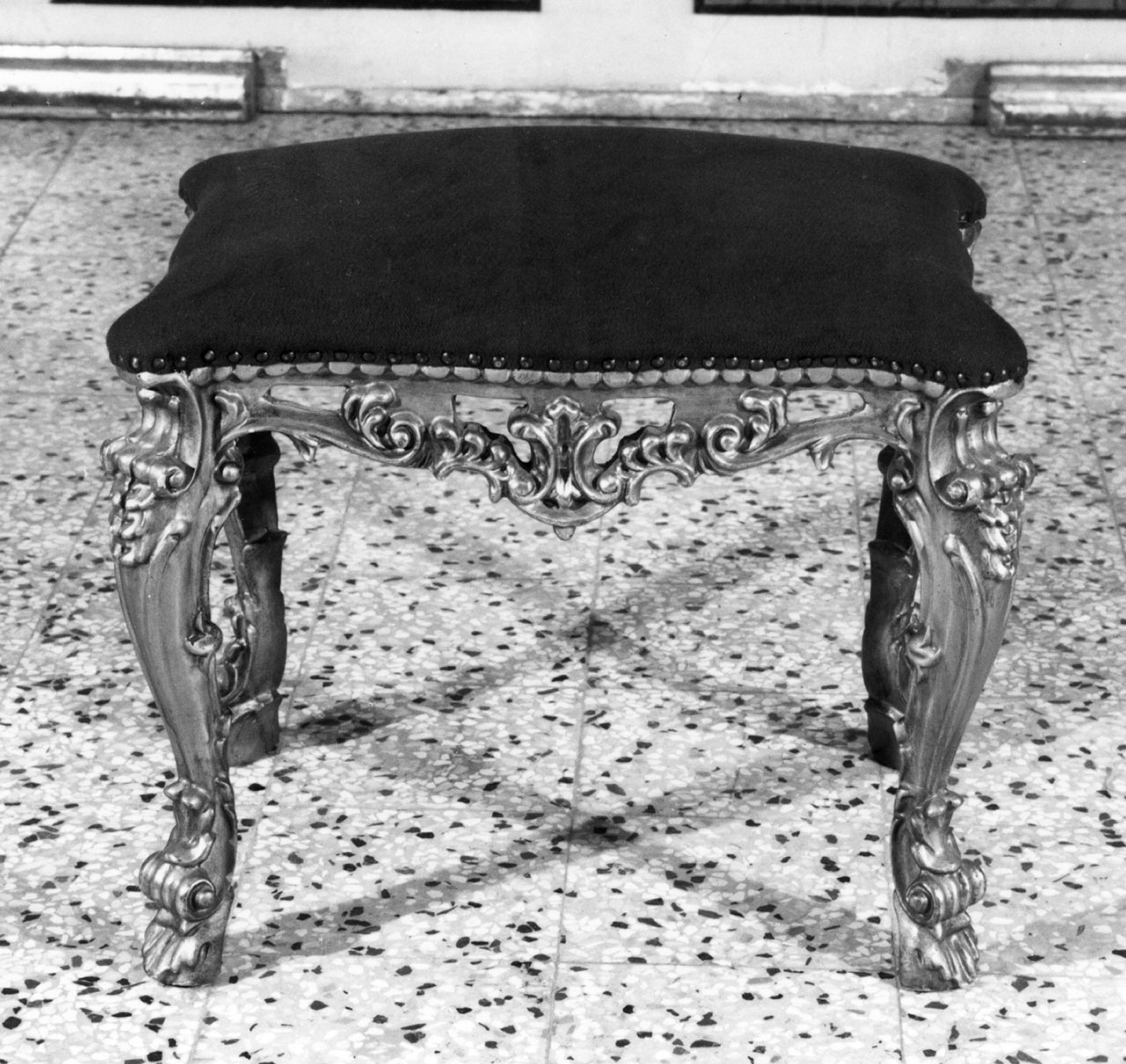 sgabello, serie - bottega toscana (secc. XVIII/ XIX)