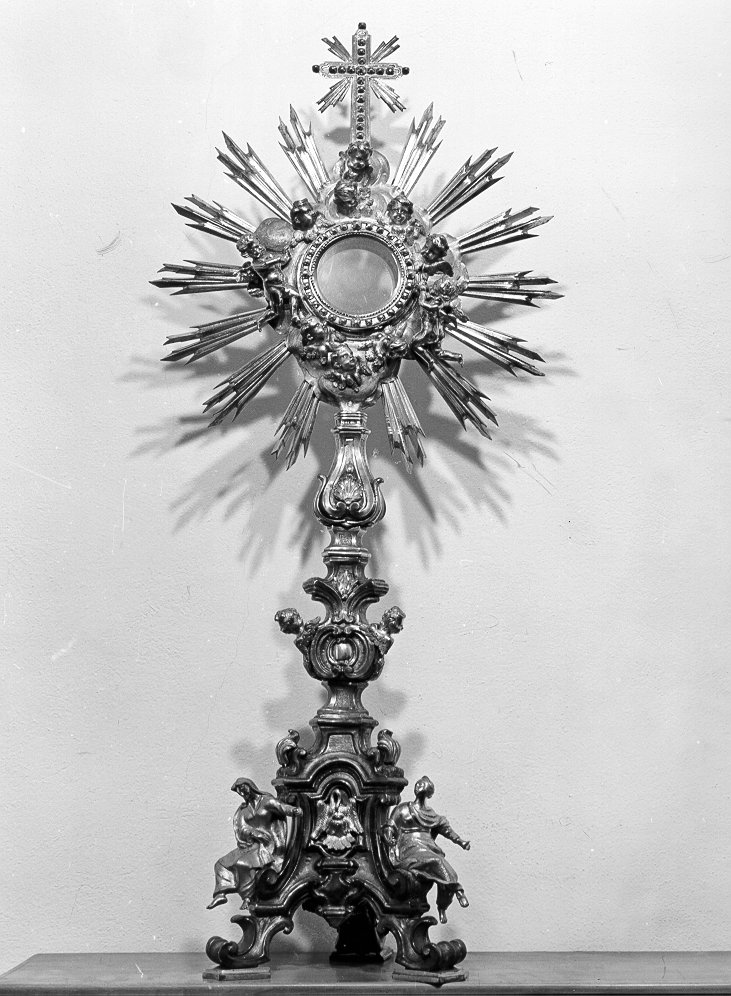 ostensorio - ambito italiano (inizio sec. XVII)