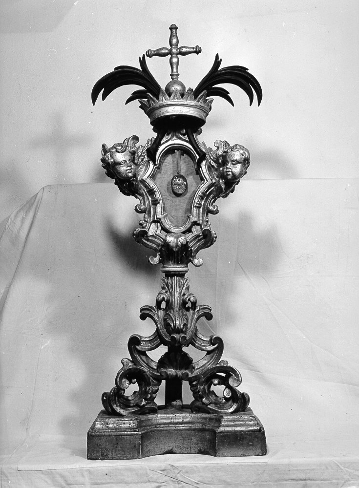reliquiario, serie - ambito italiano (inizio sec. XVIII)