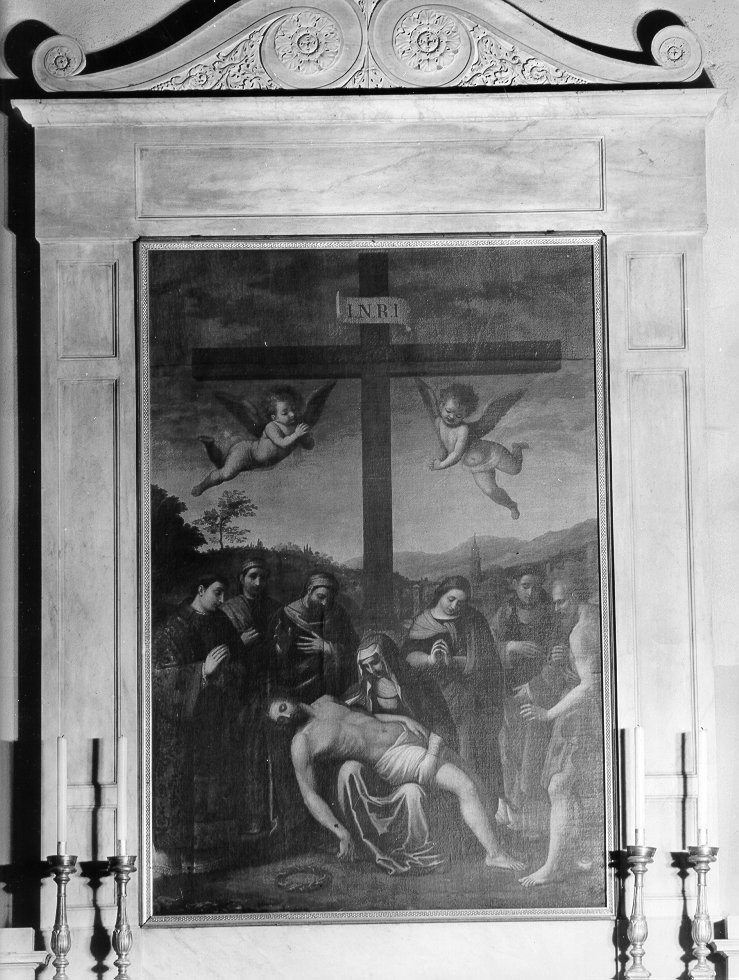 Deposizione (dipinto) - ambito italiano (seconda metà sec. XVII)