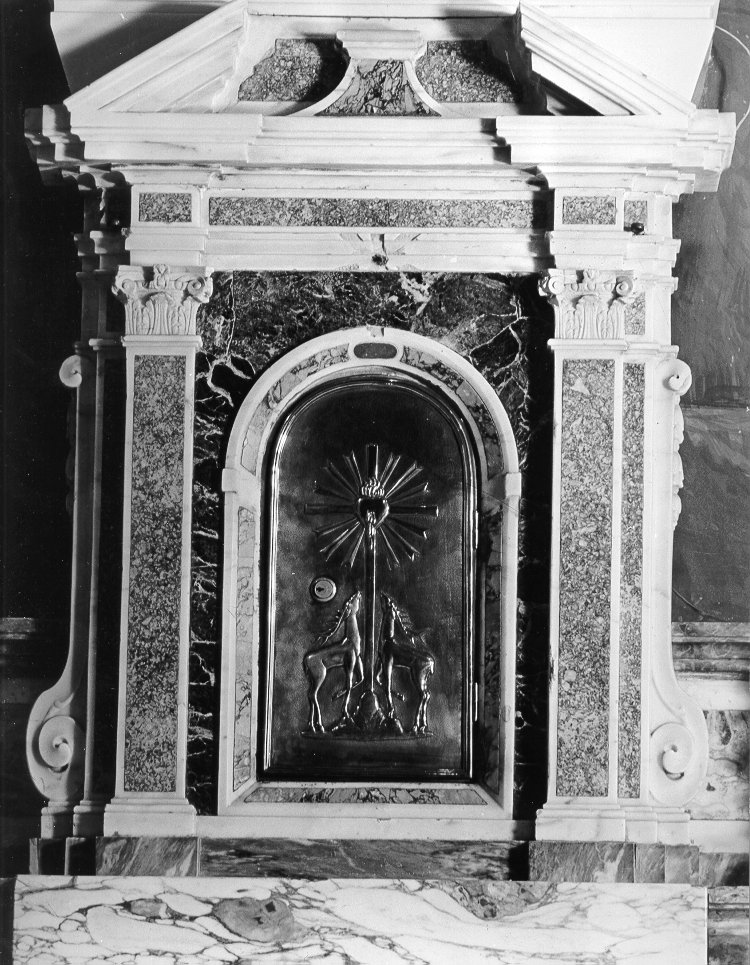 tabernacolo - ambito italiano (sec. XVII)