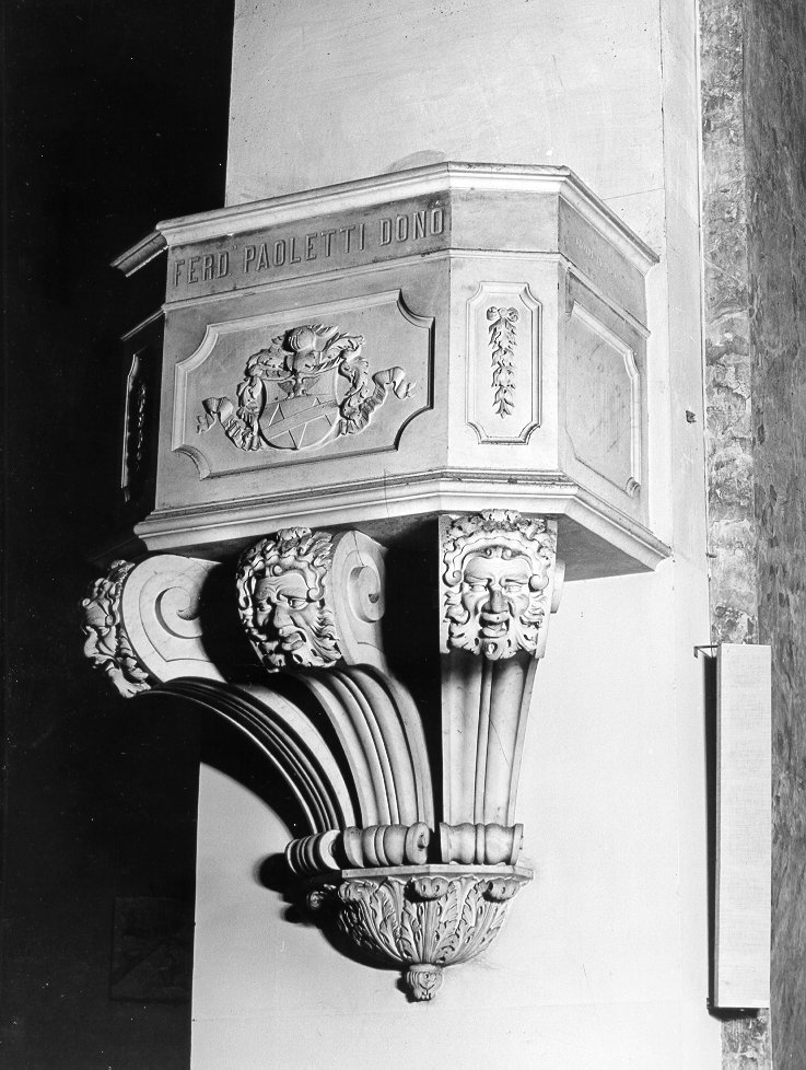 pulpito - ambito italiano (inizio sec. XX)