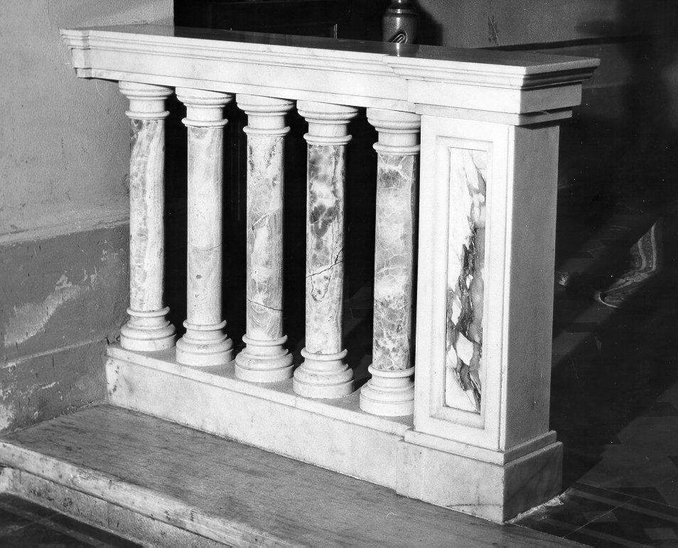 balaustrata, serie - ambito toscano (sec. XX)