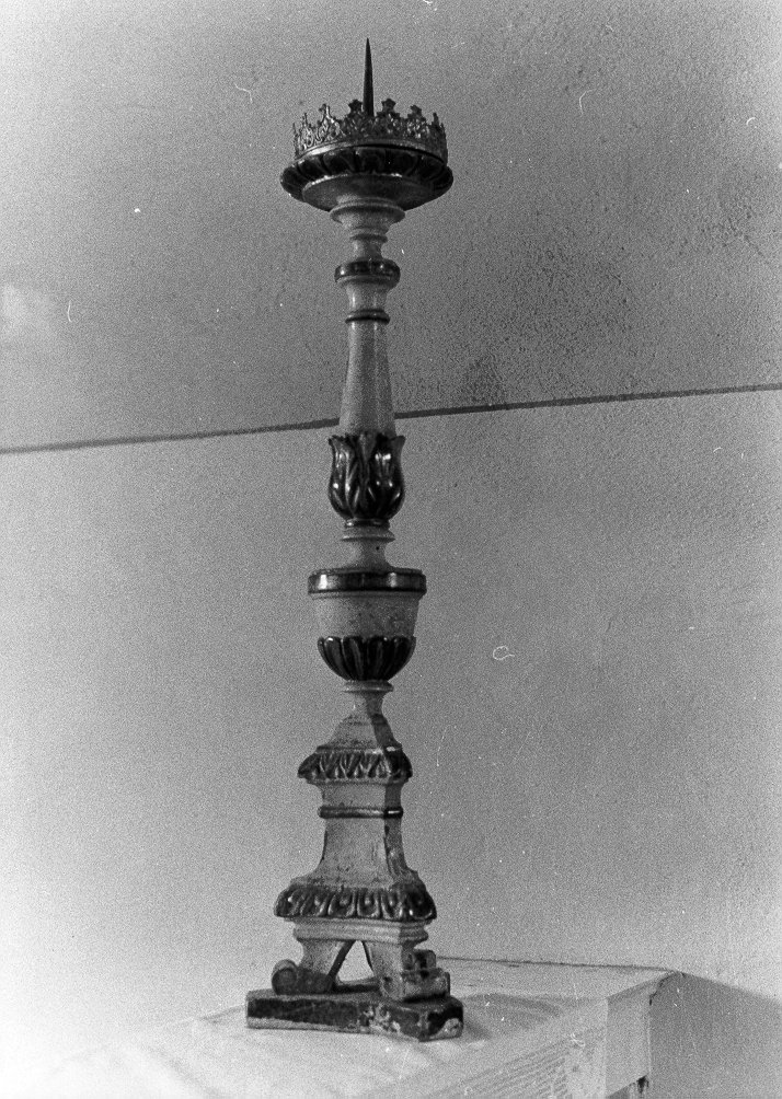 candeliere - ambito italiano (sec. XVIII)