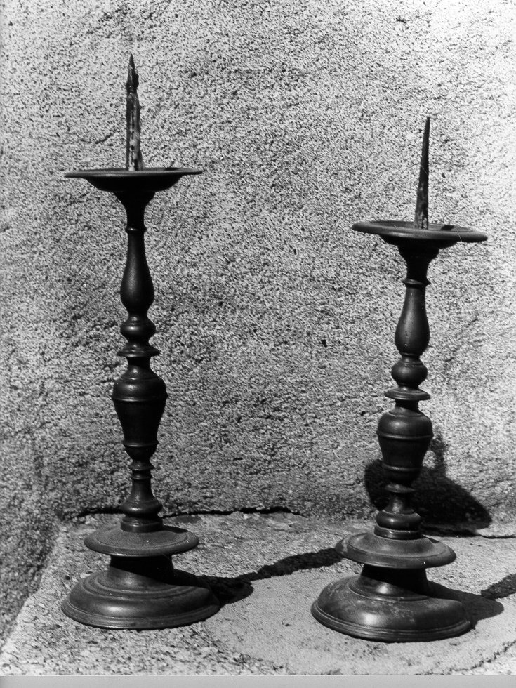 candeliere, serie - ambito italiano (sec. XVII)