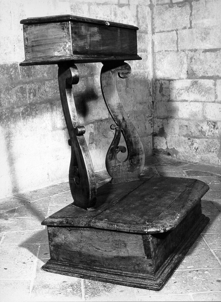 inginocchiatoio - bottega toscana (sec. XIX)