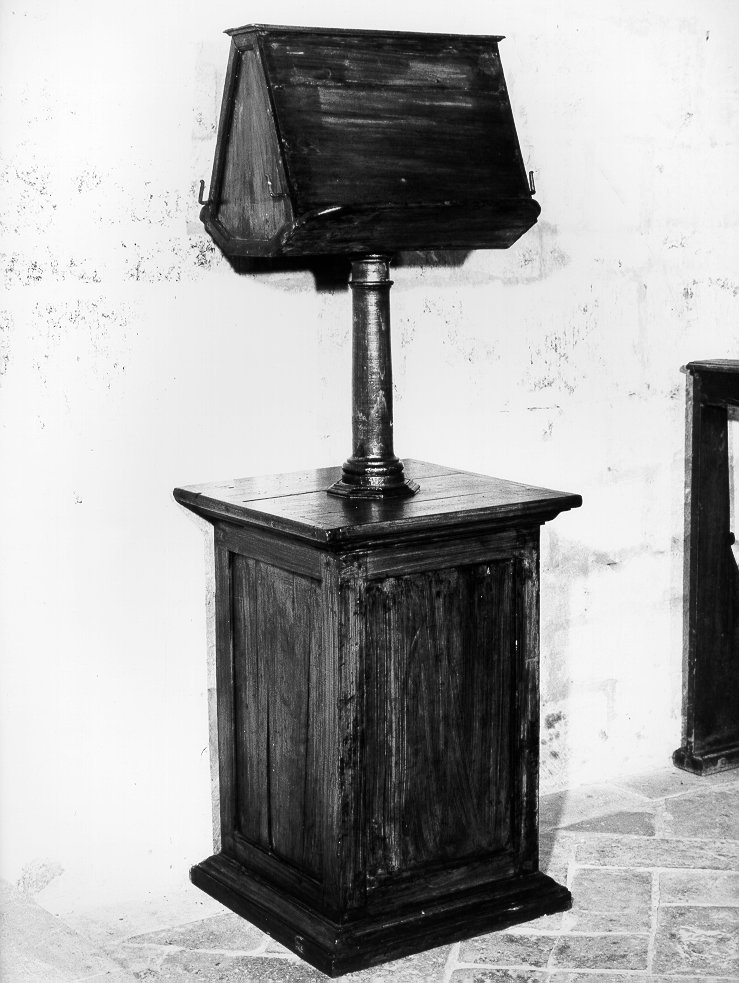 leggio - bottega toscana (sec. XIX)