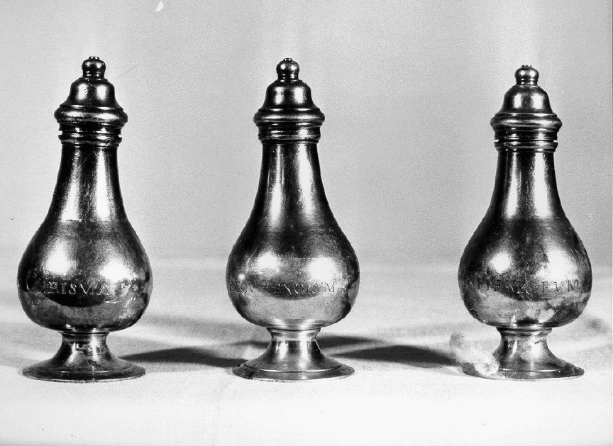 ampolline, serie - bottega toscana (sec. XVIII)