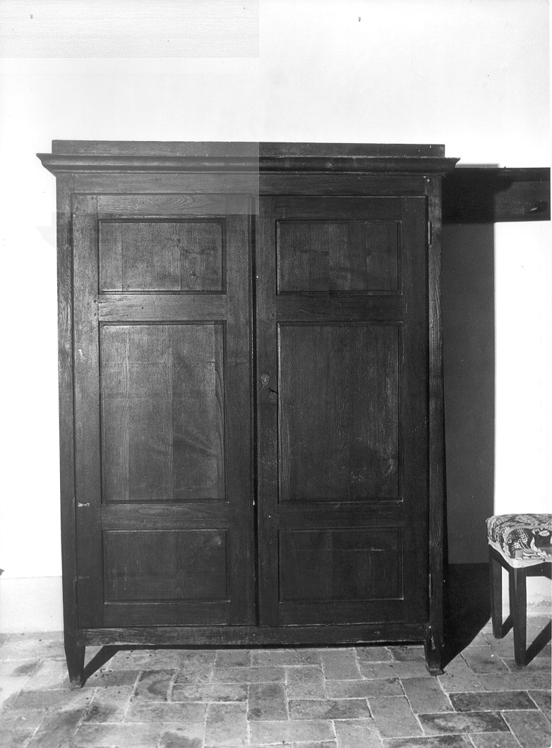 armadio - bottega toscana (fine sec. XIX)