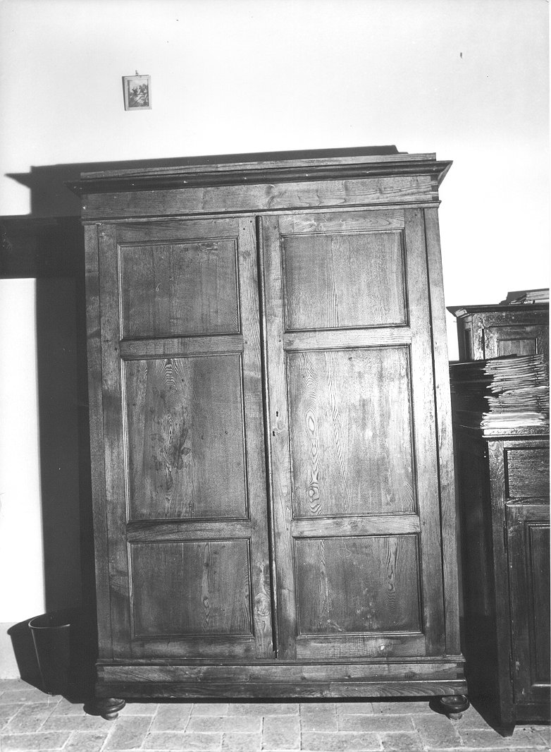 armadio - bottega toscana (fine sec. XIX)