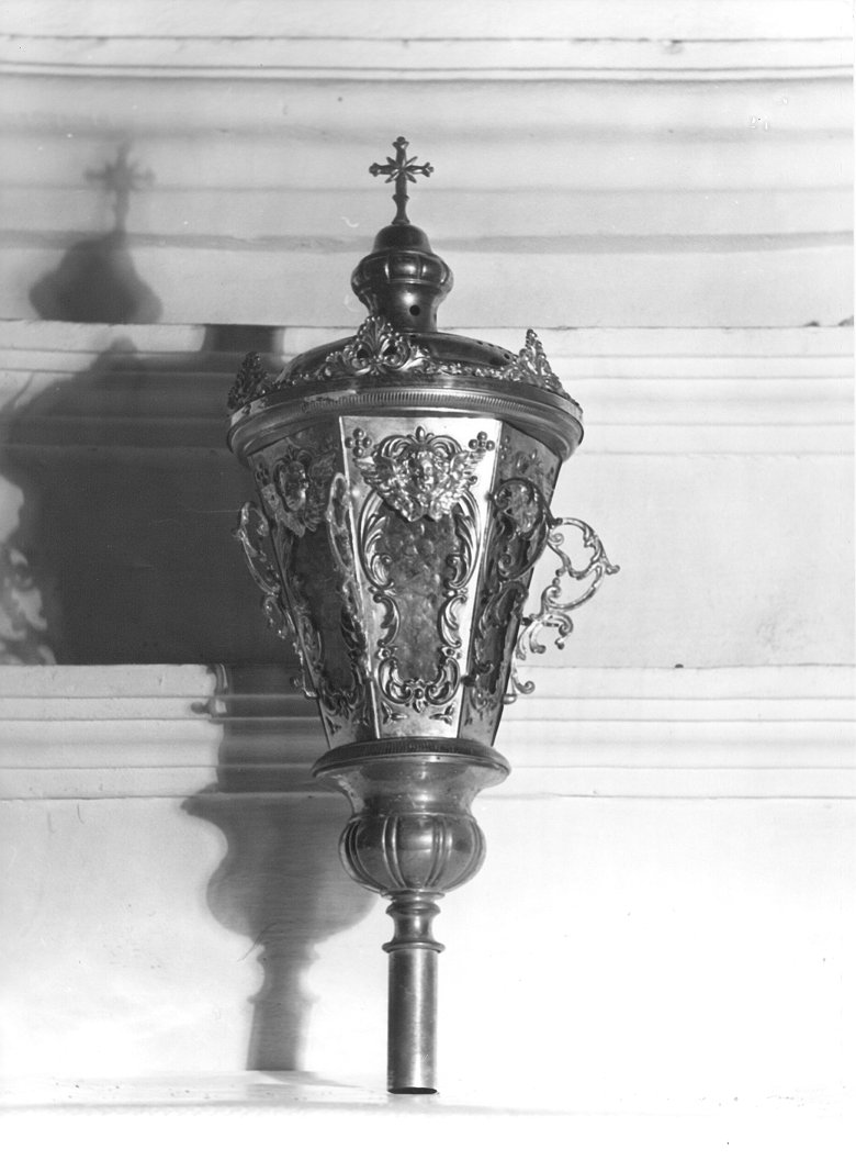 lanterna processionale - manifattura italiana (fine sec. XIX)