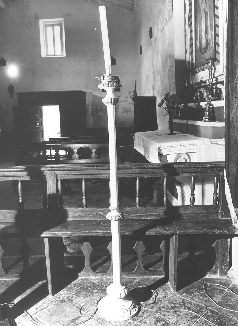 candeliere, serie - manifattura toscana (fine sec. XIX)