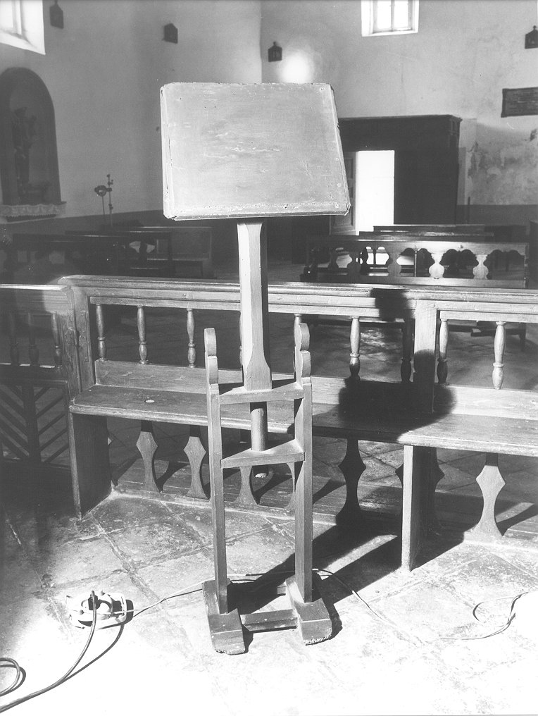 leggio - manifattura toscana (inizio sec. XX)