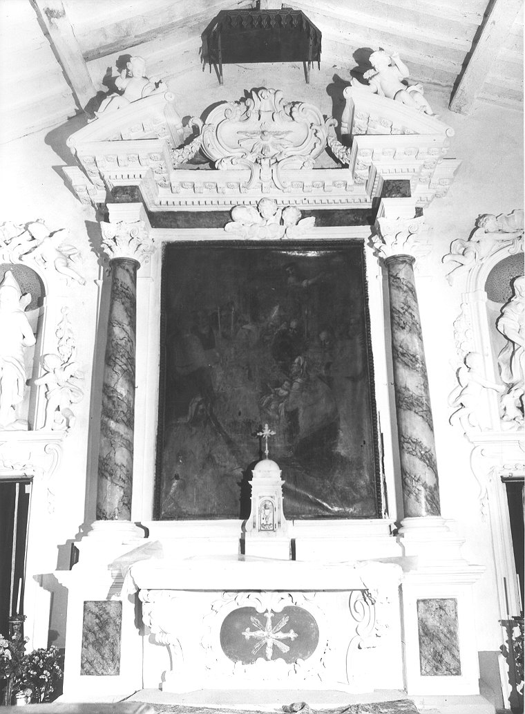 altare maggiore - manifattura toscana (prima metà sec. XVIII)