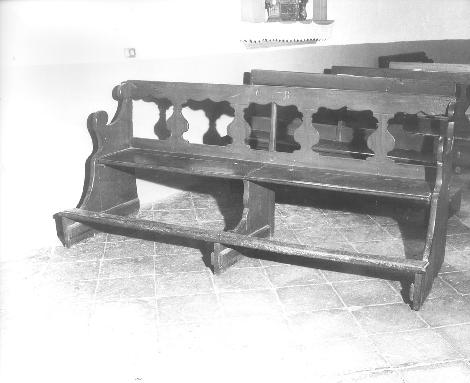 panca, serie - manifattura toscana (sec. XIX)