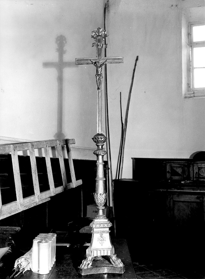 croce d'altare - manifattura toscana (seconda metà sec. XVIII)