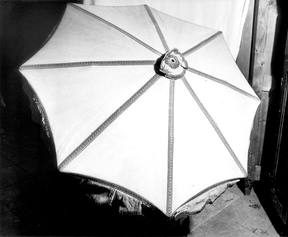 ombrellino processionale - manifattura italiana (sec. XIX)