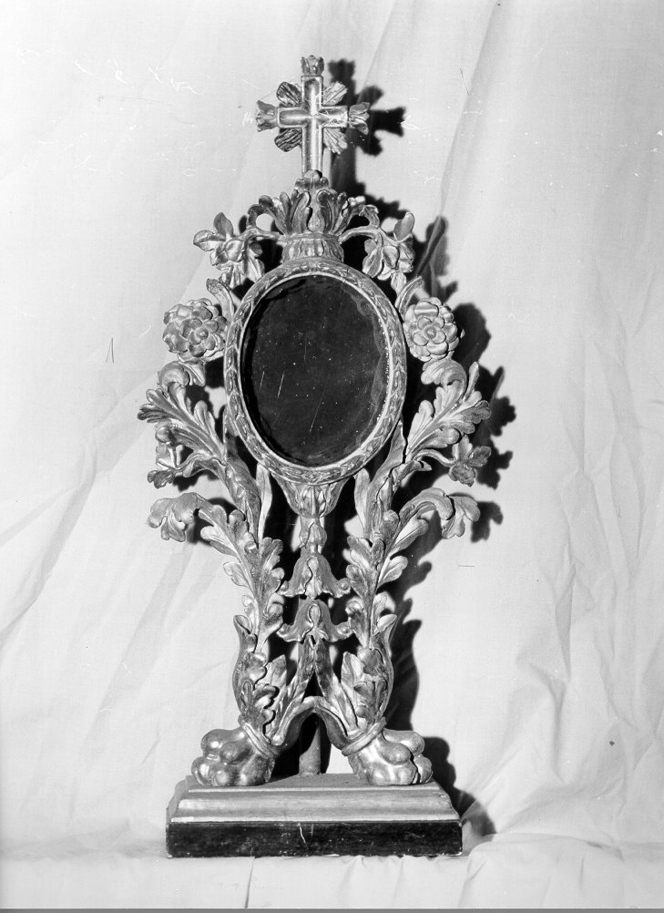 reliquiario - bottega toscana (inizio sec. XIX)