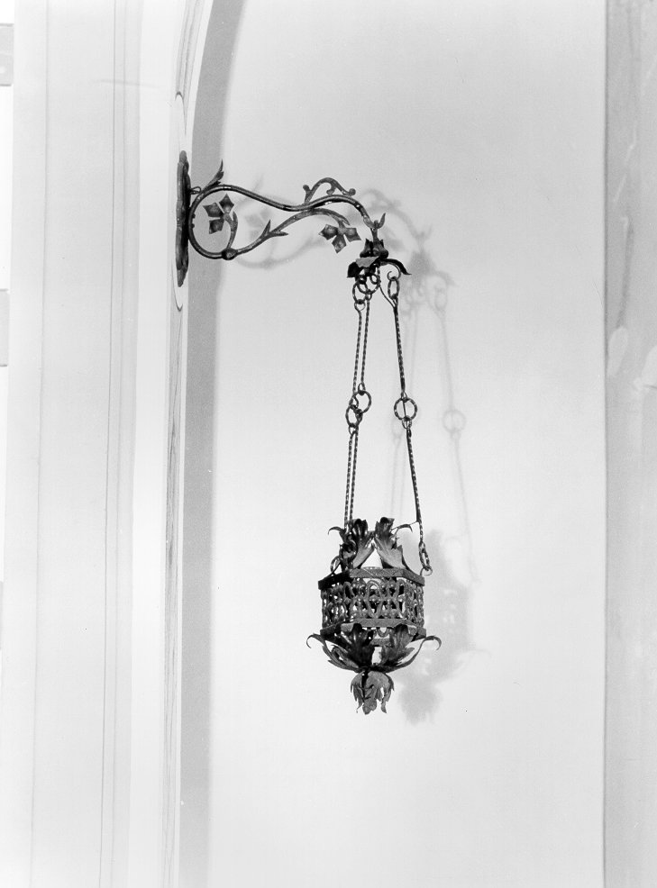 lampada pensile - bottega toscana (sec. XX)