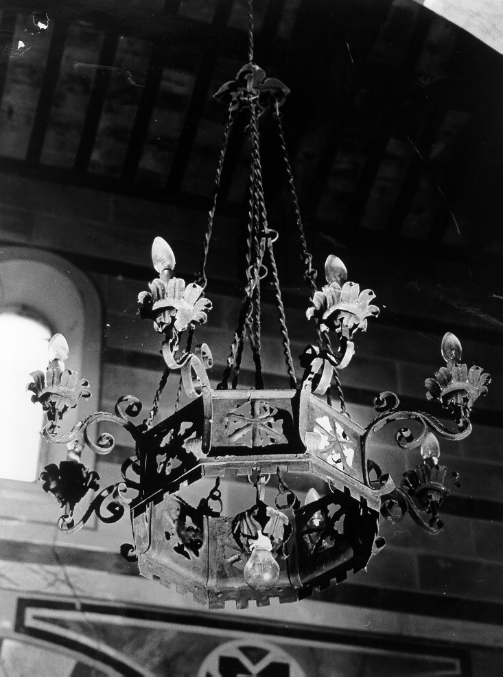 lampada, serie - ambito toscano (inizio sec. XX)