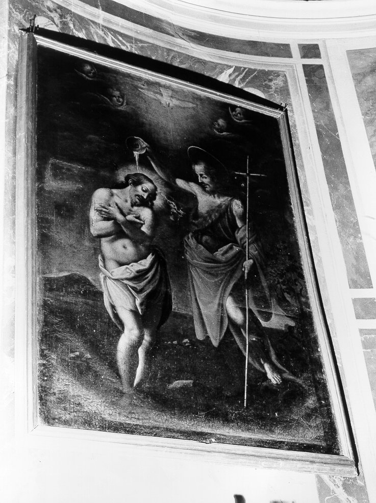 Battesimo di Cristo (dipinto) - ambito toscano (fine/inizio secc. XVI/ XVII)