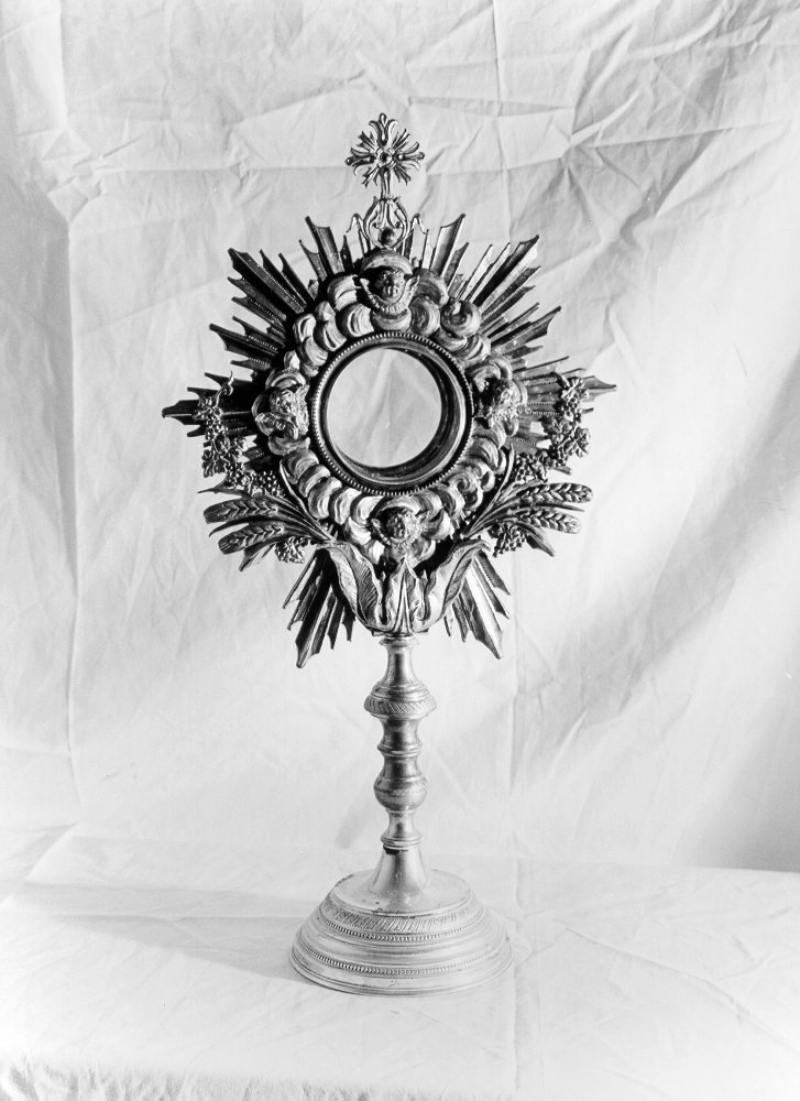 ostensorio - bottega toscana (prima metà sec. XIX)