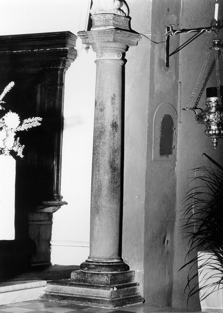 colonna - ambito toscano (fine sec. XV)