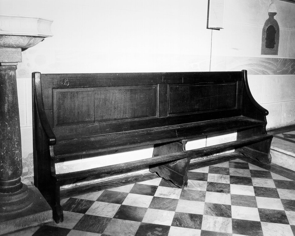 panca - ambito pisano (fine sec. XIX)