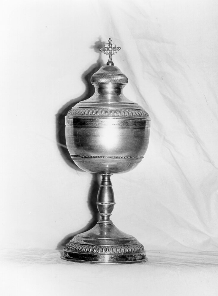 pisside - manifattura italiana (sec. XIX)