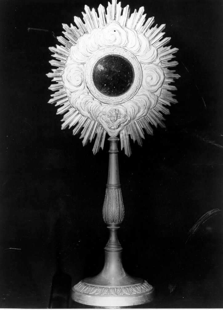 ostensorio - bottega toscana (metà sec. XX)