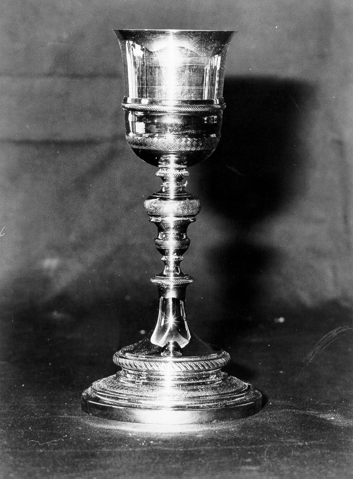 calice - bottega italiana (metà sec. XX)