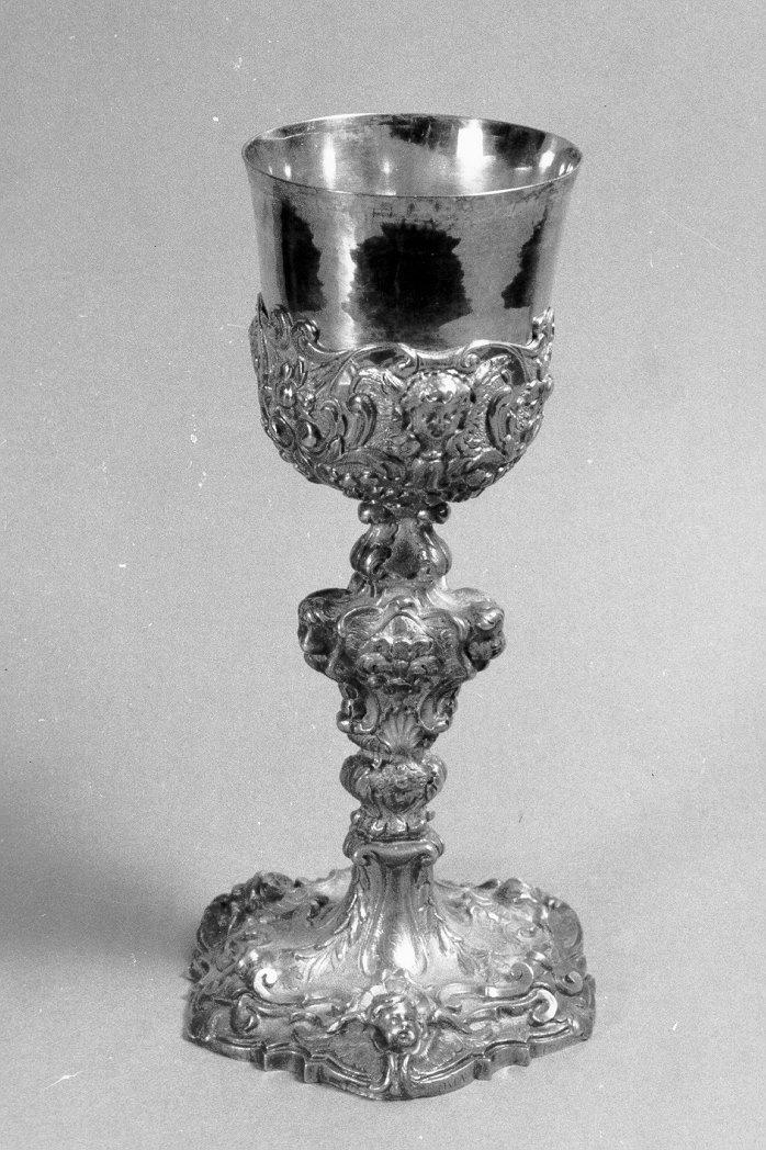 calice, opera isolata - manifattura romana (sec. XVIII)