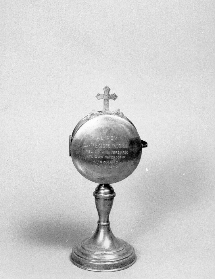 teca eucaristica, opera isolata - manifattura italiana (sec. XX)