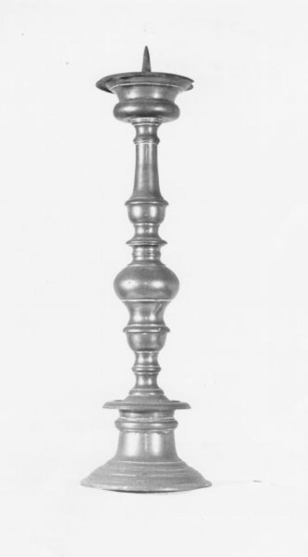 candeliere, serie - ambito italiano (fine/inizio secc. XVII/ XVIII)