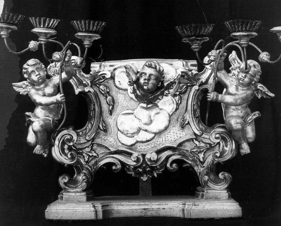 tronetto per esposizione eucaristica - bottega toscana (sec. XVIII)