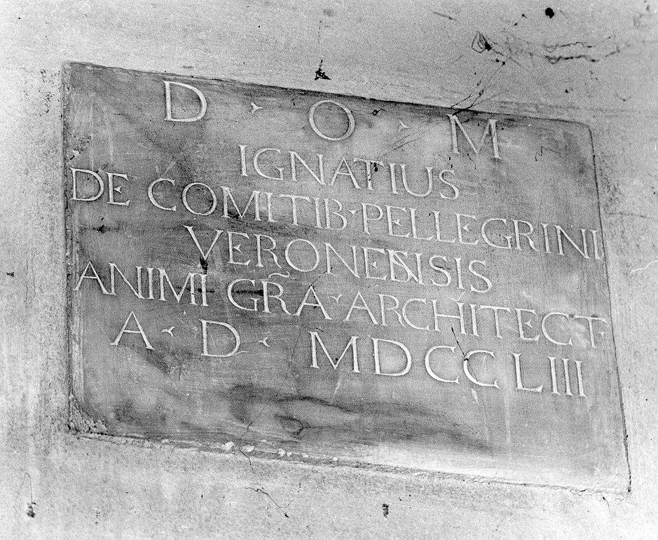 lapide tombale - bottega toscana (sec. XVIII)