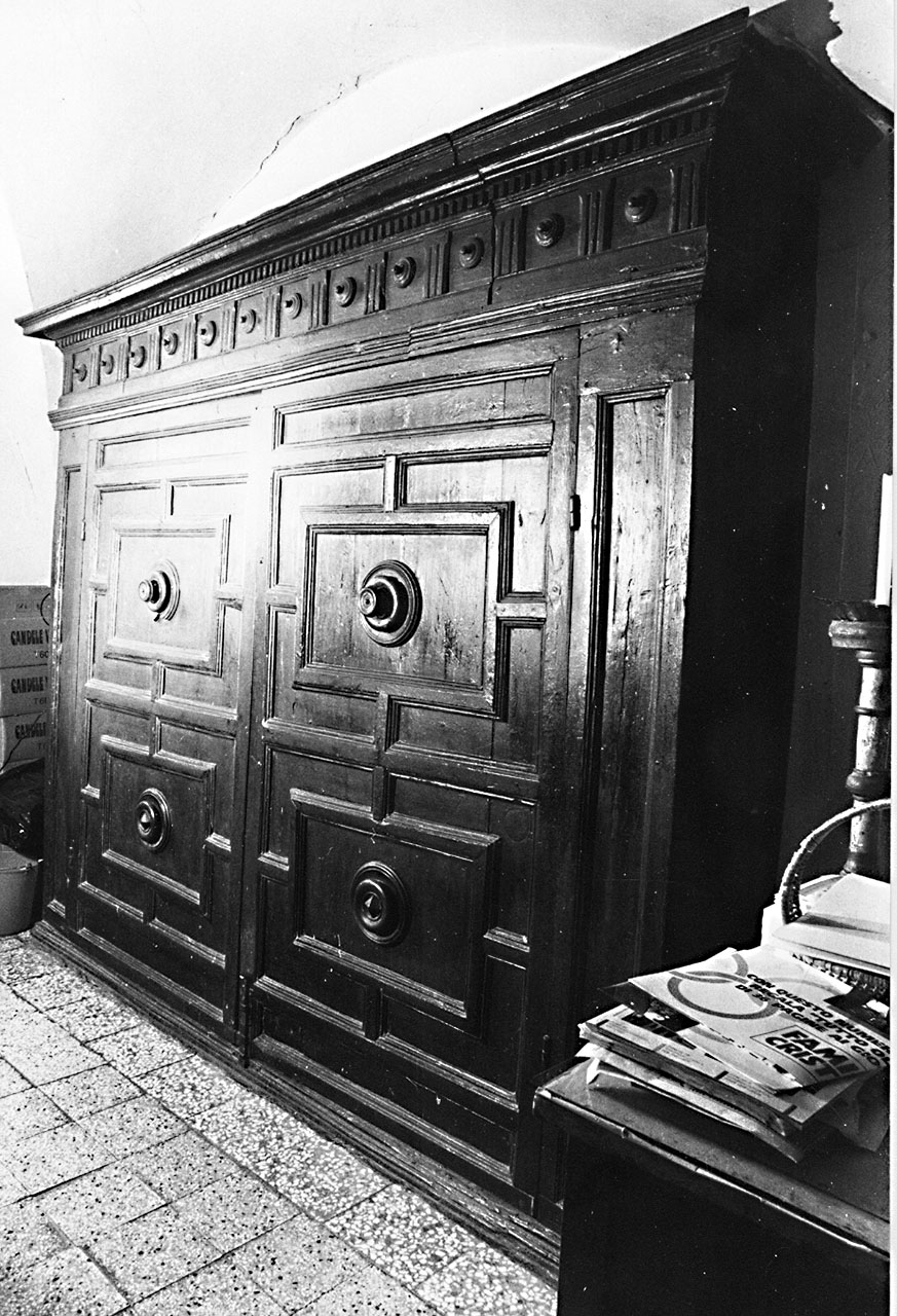 armadio - ambito toscano (sec. XVII)