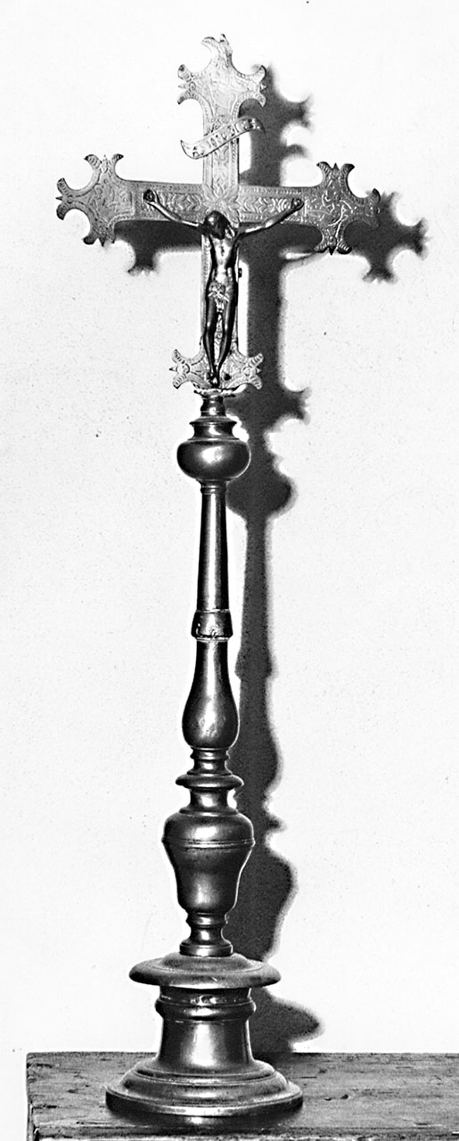 croce d'altare - bottega toscana (sec. XVII)