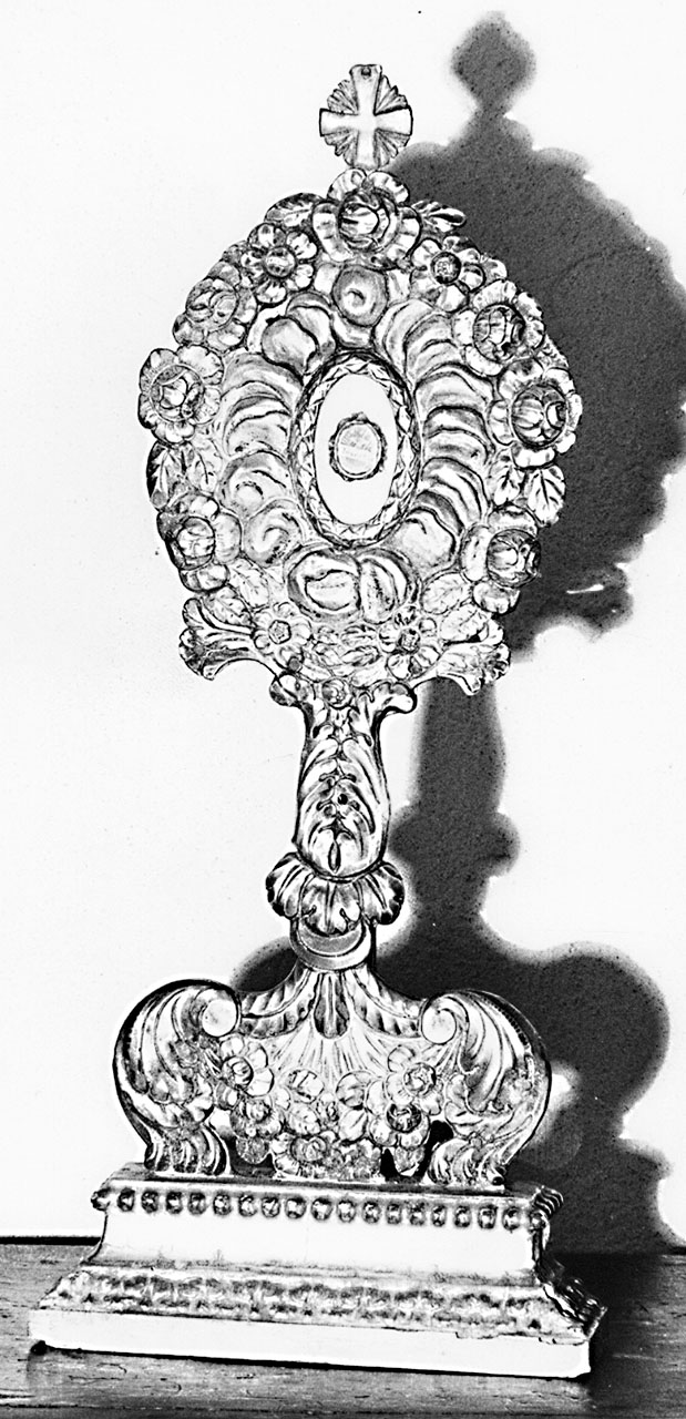 reliquiario - bottega toscana (inizio sec. XVIII)